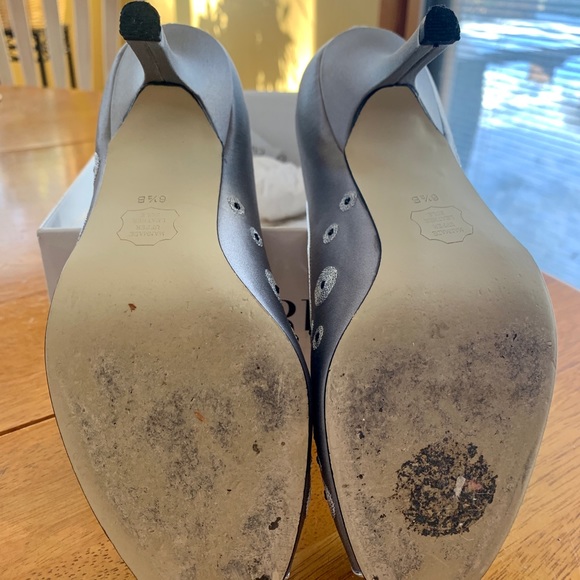 Women’s Caparros Emilia Smoke Peep Toe Shoe (6.5) - Picture 6 of 6